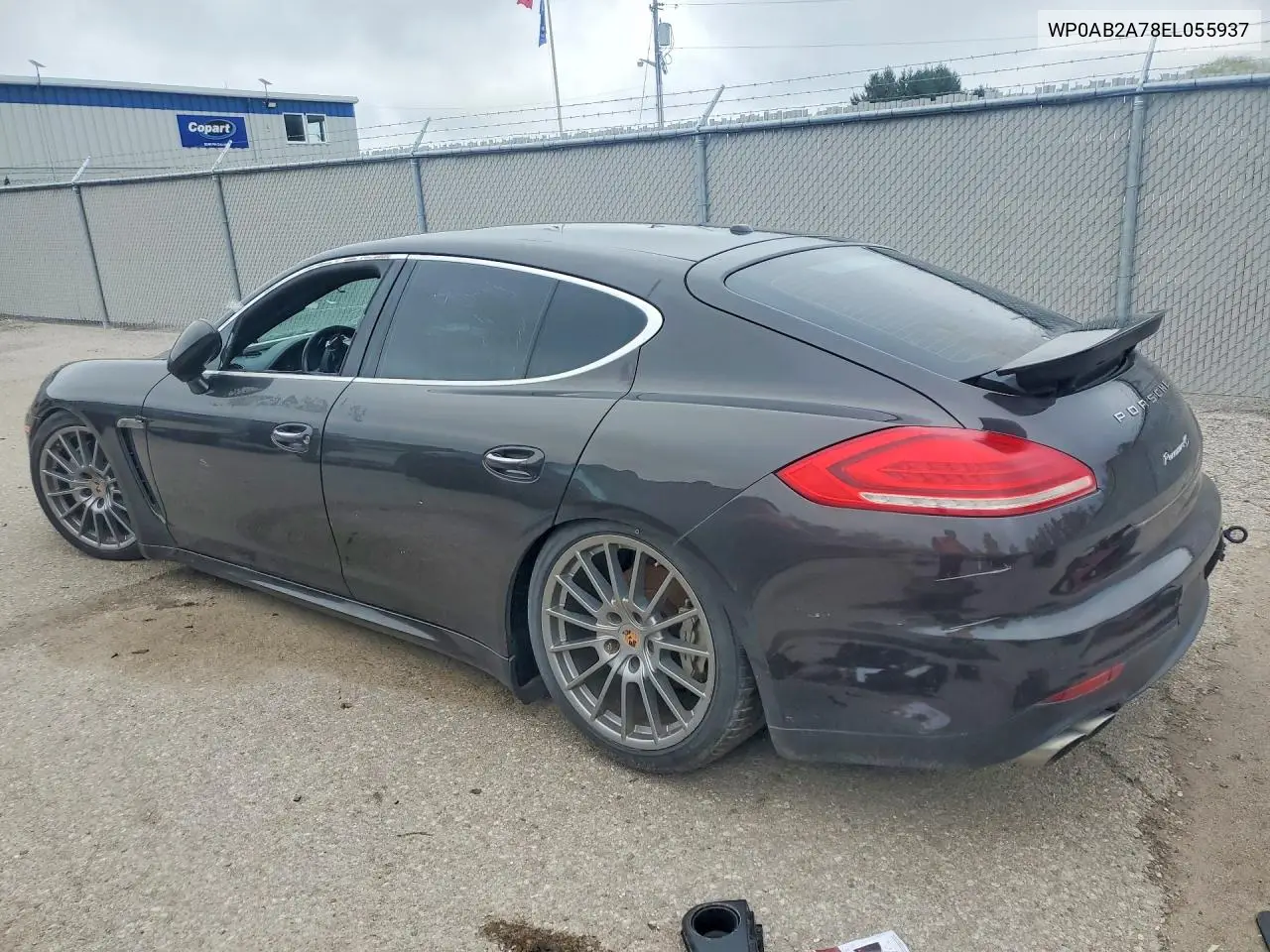 2014 Porsche Panamera S VIN: WP0AB2A78EL055937 Lot: 54532846