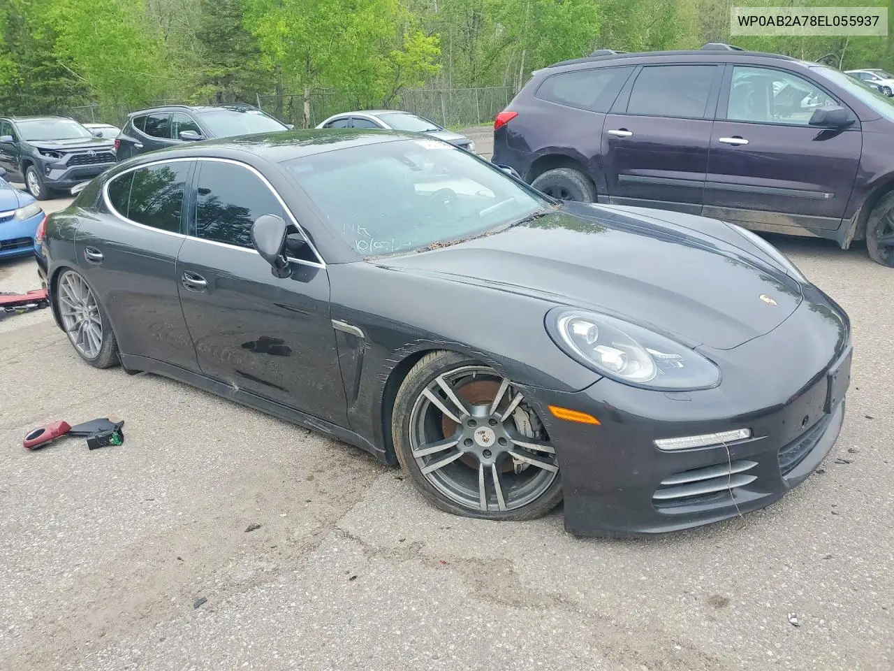 2014 Porsche Panamera S VIN: WP0AB2A78EL055937 Lot: 54532846