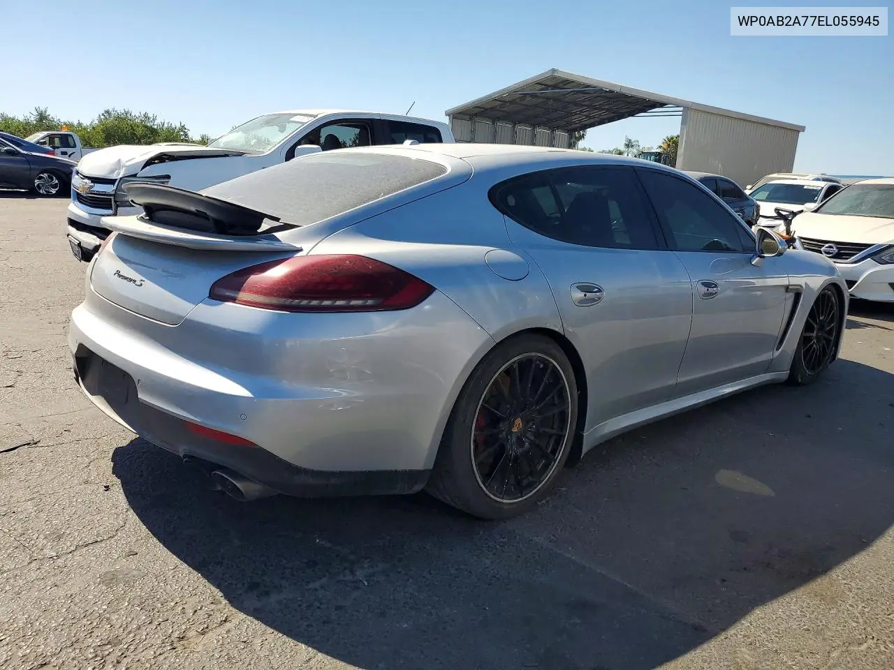 2014 Porsche Panamera S VIN: WP0AB2A77EL055945 Lot: 60990076