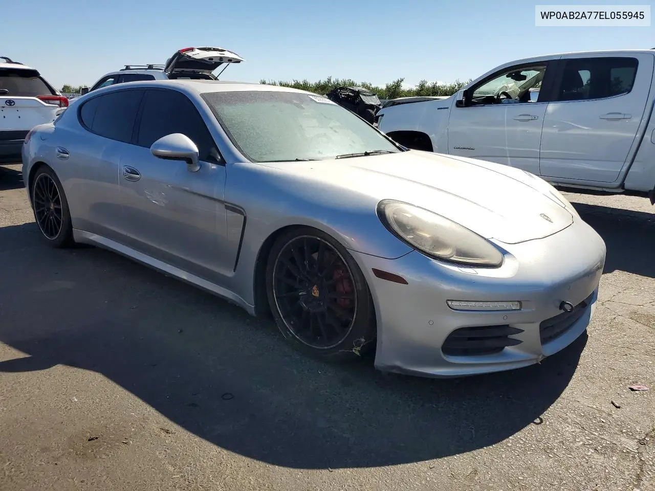 2014 Porsche Panamera S VIN: WP0AB2A77EL055945 Lot: 60990076