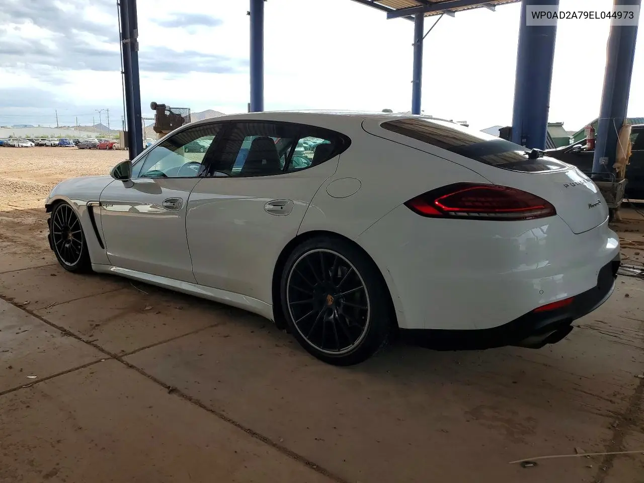 2014 Porsche Panamera S Hybrid VIN: WP0AD2A79EL044973 Lot: 61151676