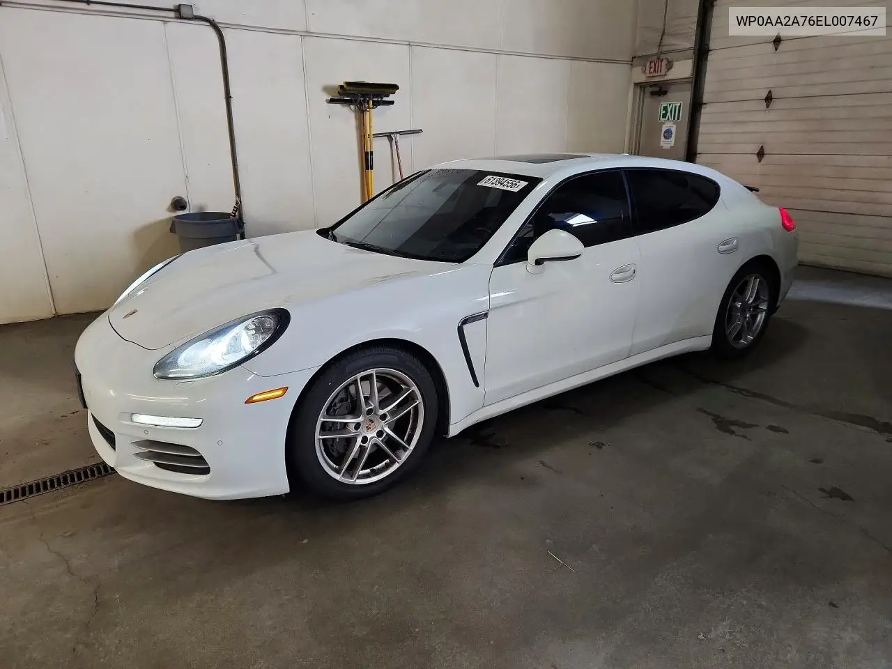 2014 Porsche Panamera 2 VIN: WP0AA2A76EL007467 Lot: 61394556