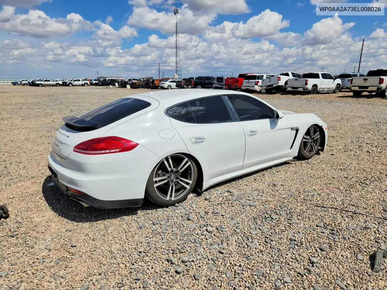 2014 Porsche Panamera 2 VIN: WP0AA2A73EL008026 Lot: 61743916