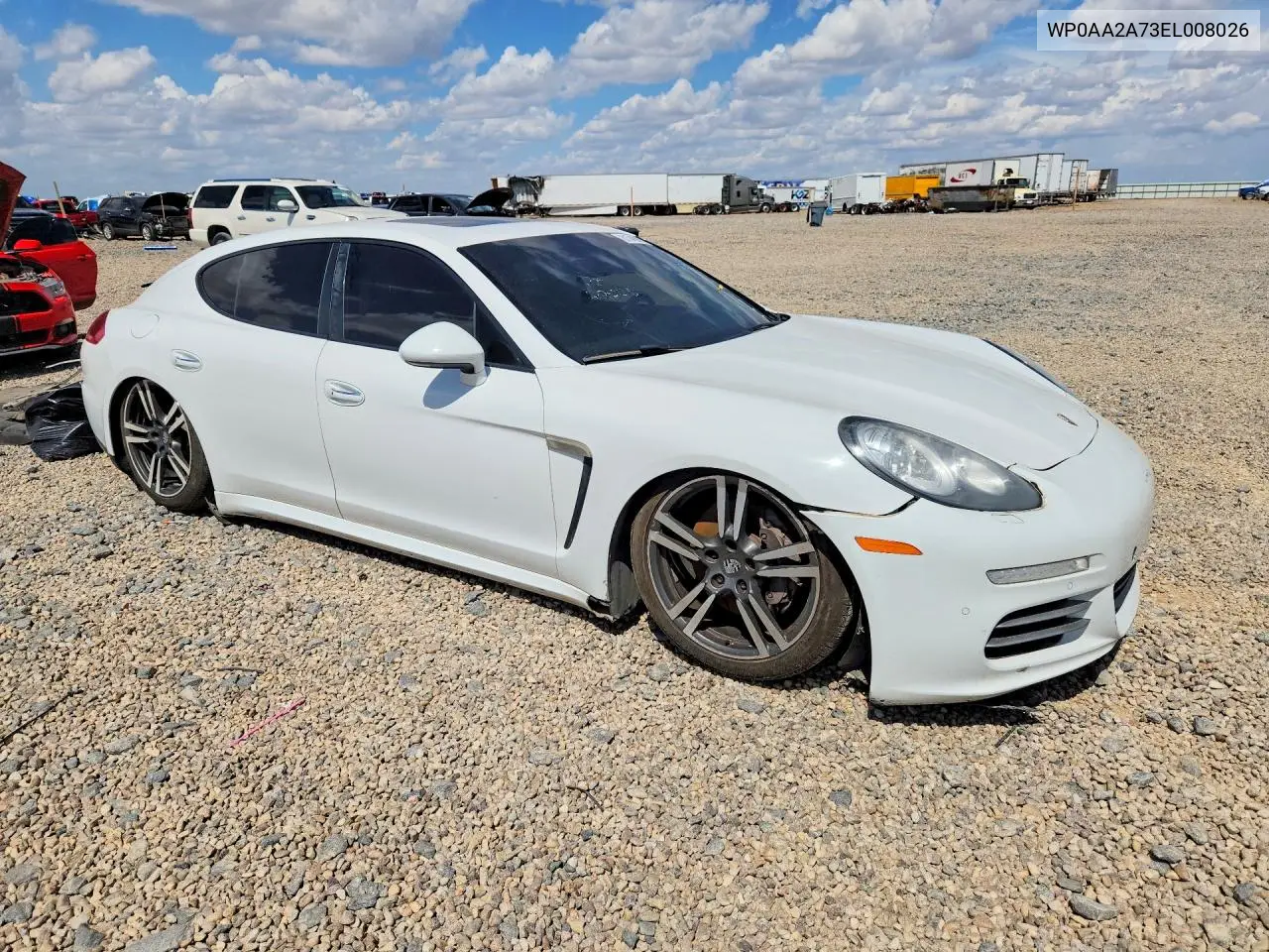 2014 Porsche Panamera 2 VIN: WP0AA2A73EL008026 Lot: 61743916