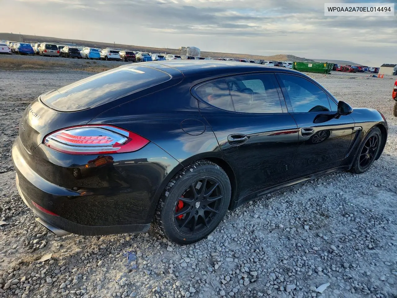 2014 Porsche Panamera 2 VIN: WP0AA2A70EL014494 Lot: 77466425