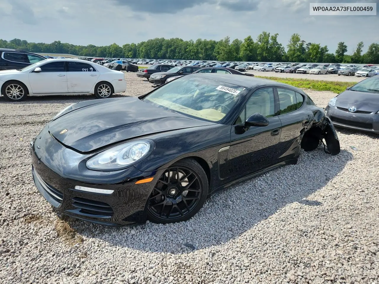2015 Porsche Panamera 2 VIN: WP0AA2A73FL000459 Lot: 56494026