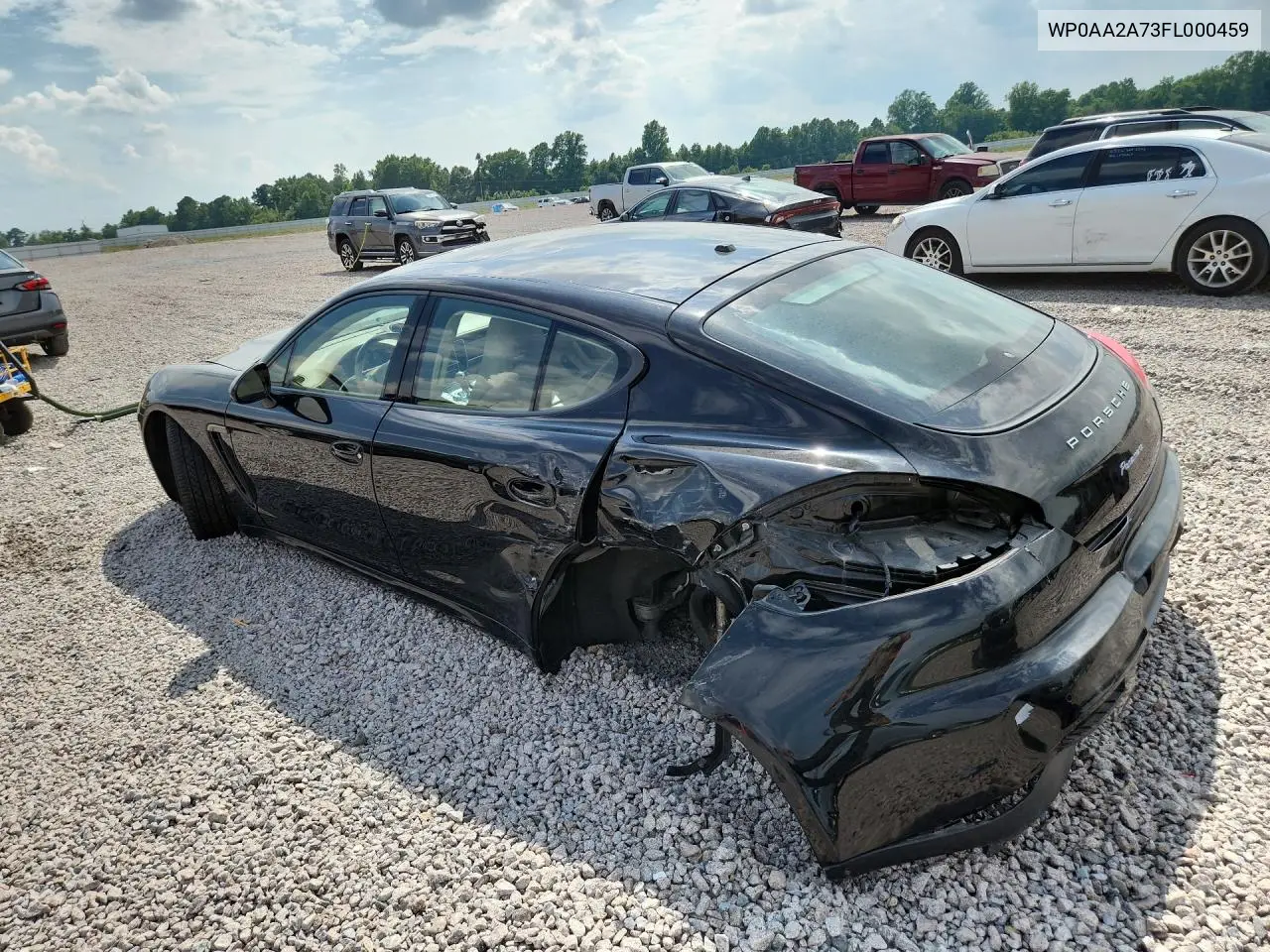 2015 Porsche Panamera 2 VIN: WP0AA2A73FL000459 Lot: 56494026