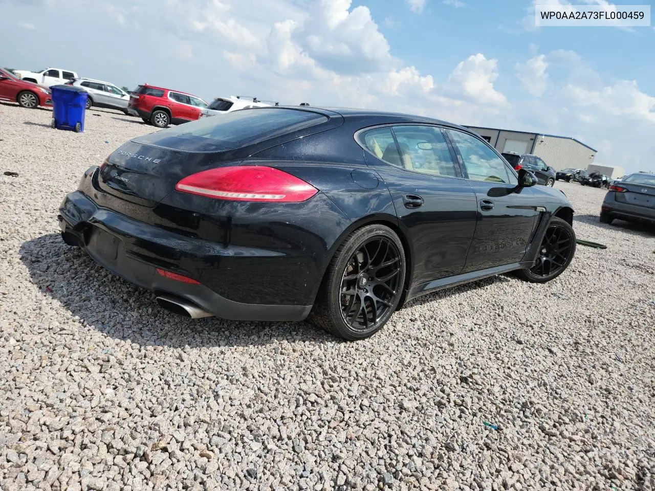 2015 Porsche Panamera 2 VIN: WP0AA2A73FL000459 Lot: 56494026