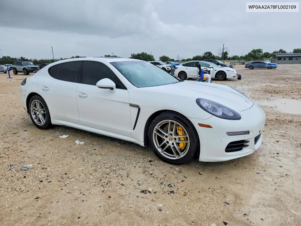 2015 Porsche Panamera 2/4 VIN: WP0AA2A78FL002109 Lot: 60936536