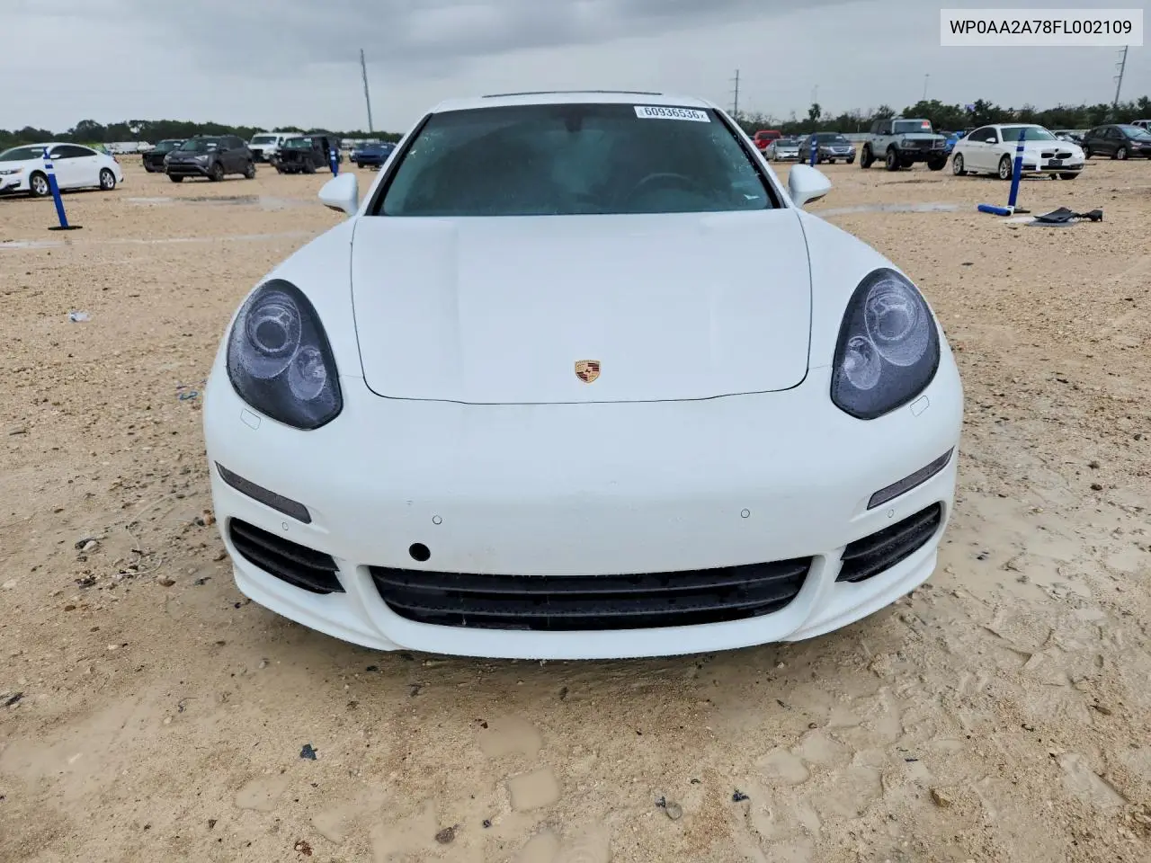 2015 Porsche Panamera 2/4 VIN: WP0AA2A78FL002109 Lot: 60936536