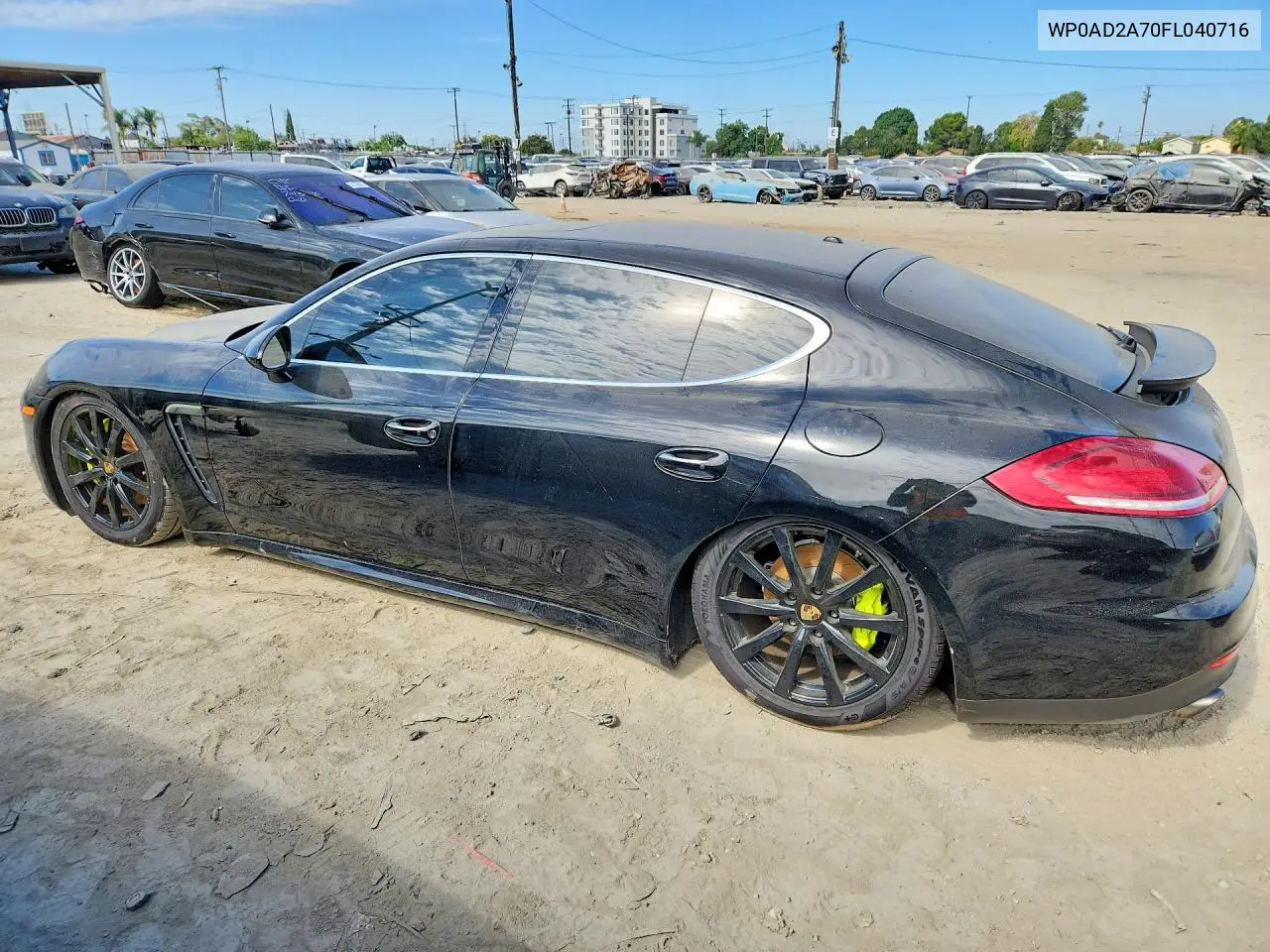 2015 Porsche Panamera Se Hybrid VIN: WP0AD2A70FL040716 Lot: 61624736