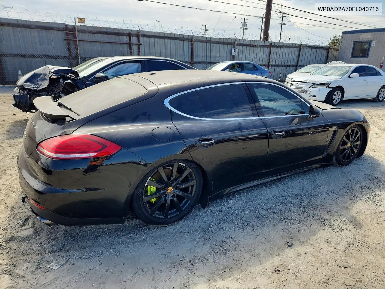 2015 Porsche Panamera Se Hybrid VIN: WP0AD2A70FL040716 Lot: 61624736