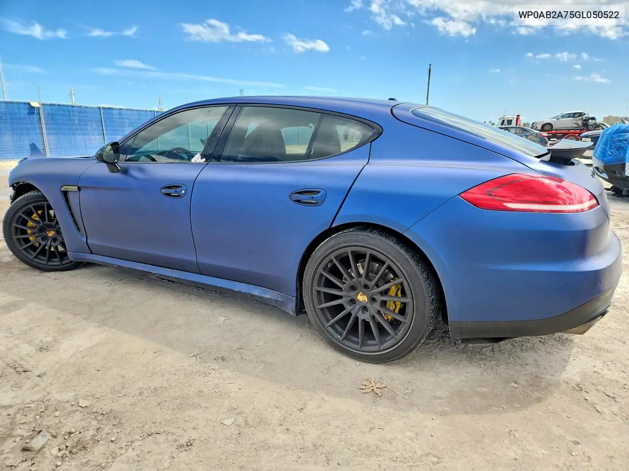 2016 Porsche Panamera S VIN: WP0AB2A75GL050522 Lot: 46866006