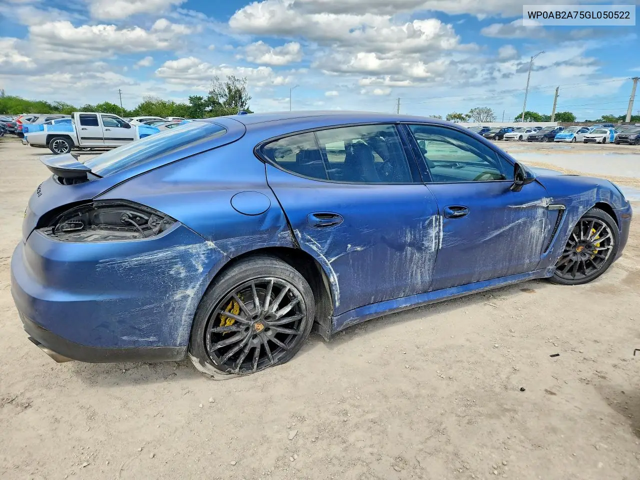 2016 Porsche Panamera S VIN: WP0AB2A75GL050522 Lot: 46866006