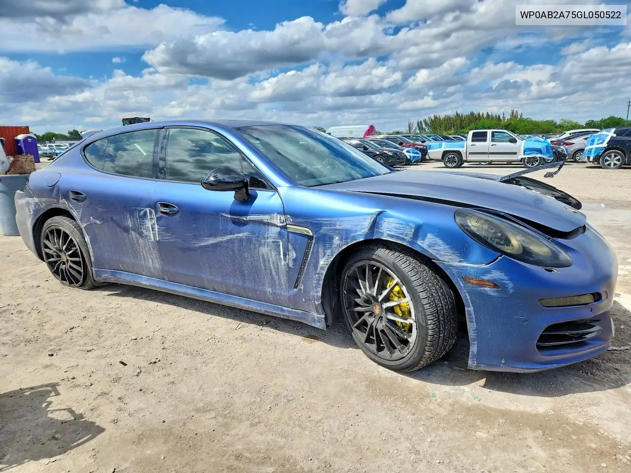 2016 Porsche Panamera S VIN: WP0AB2A75GL050522 Lot: 46866006