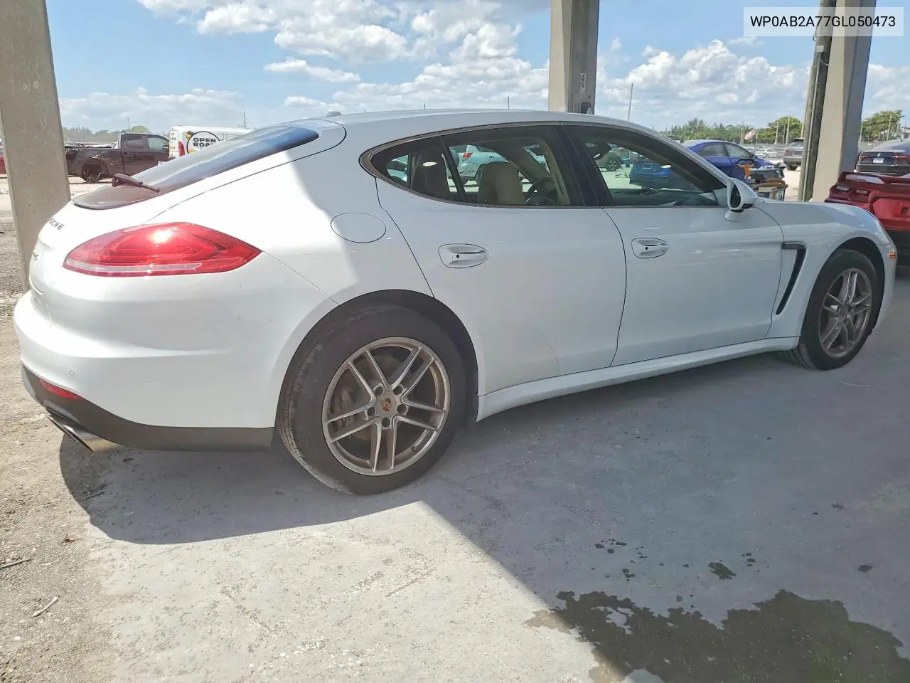 2016 Porsche Panamera S VIN: WP0AB2A77GL050473 Lot: 51513956