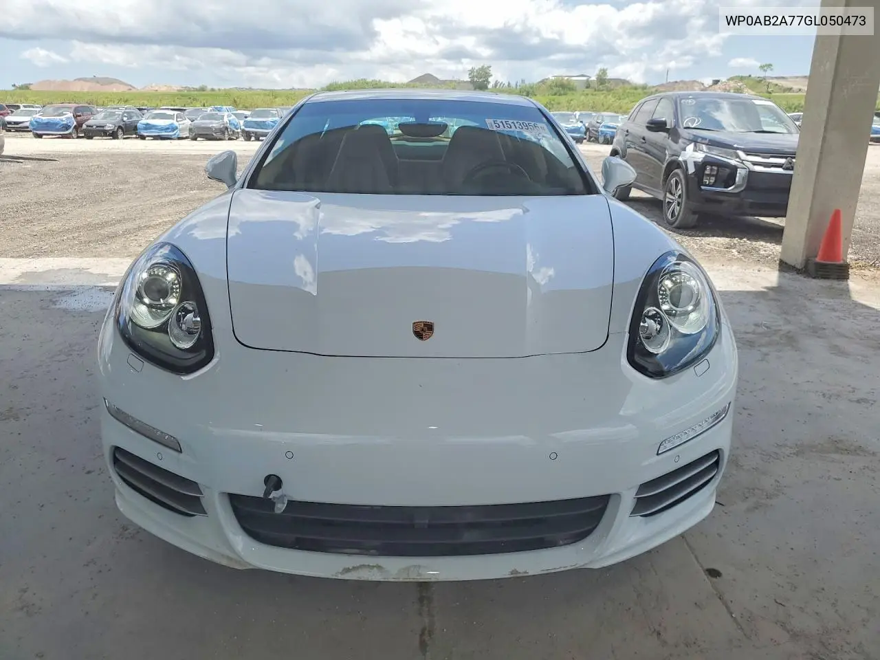 2016 Porsche Panamera S VIN: WP0AB2A77GL050473 Lot: 51513956