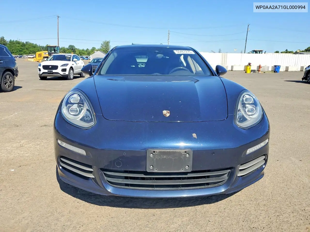 2016 Porsche Panamera 2 VIN: WP0AA2A71GL000994 Lot: 55467276