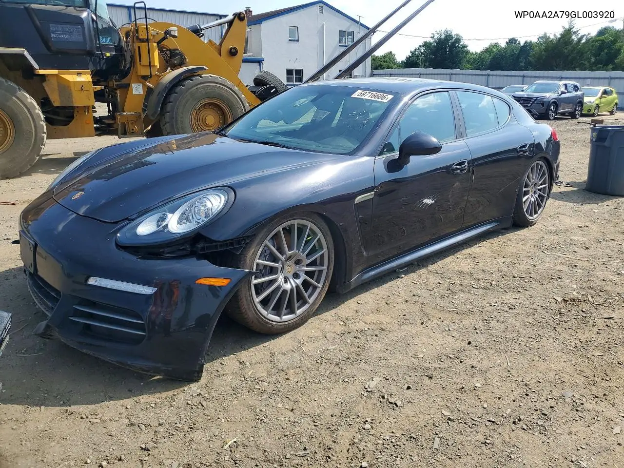 2016 Porsche Panamera 2 VIN: WP0AA2A79GL003920 Lot: 59716606