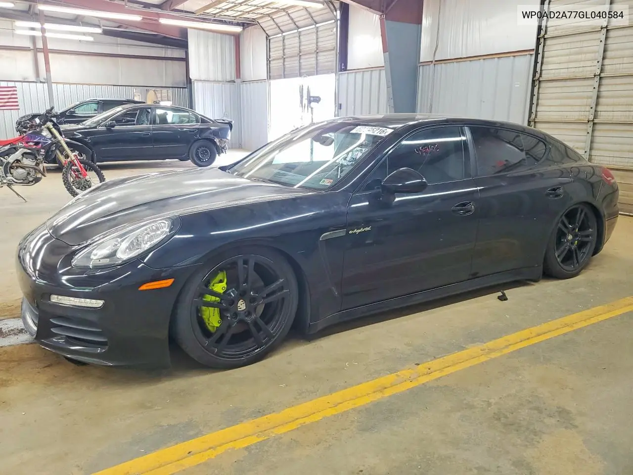 2016 Porsche Panamera Se Hybrid VIN: WP0AD2A77GL040584 Lot: 60195216