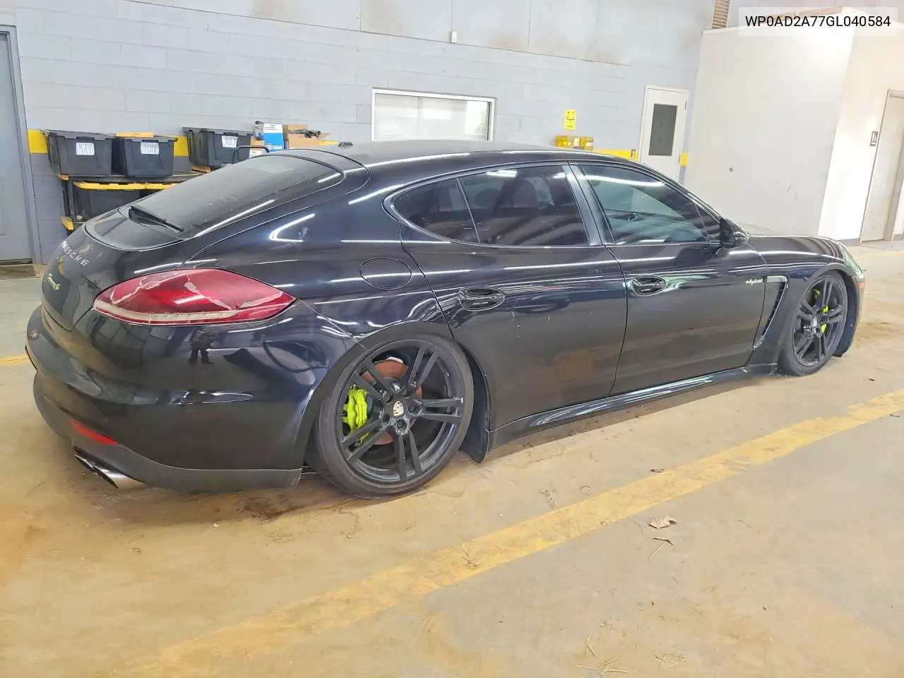 2016 Porsche Panamera Se Hybrid VIN: WP0AD2A77GL040584 Lot: 60195216