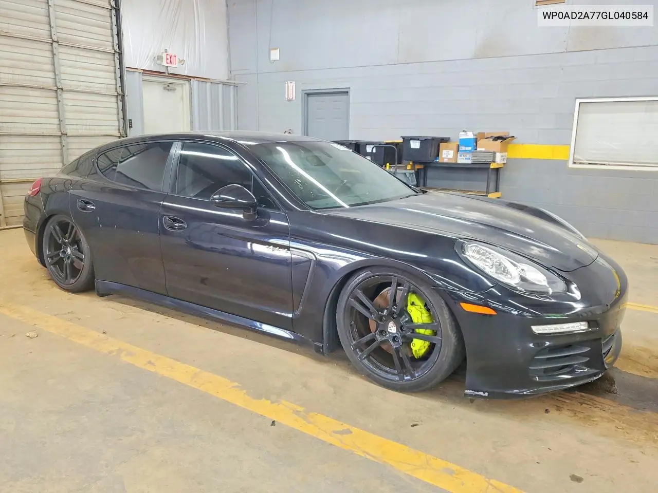 2016 Porsche Panamera Se Hybrid VIN: WP0AD2A77GL040584 Lot: 60195216