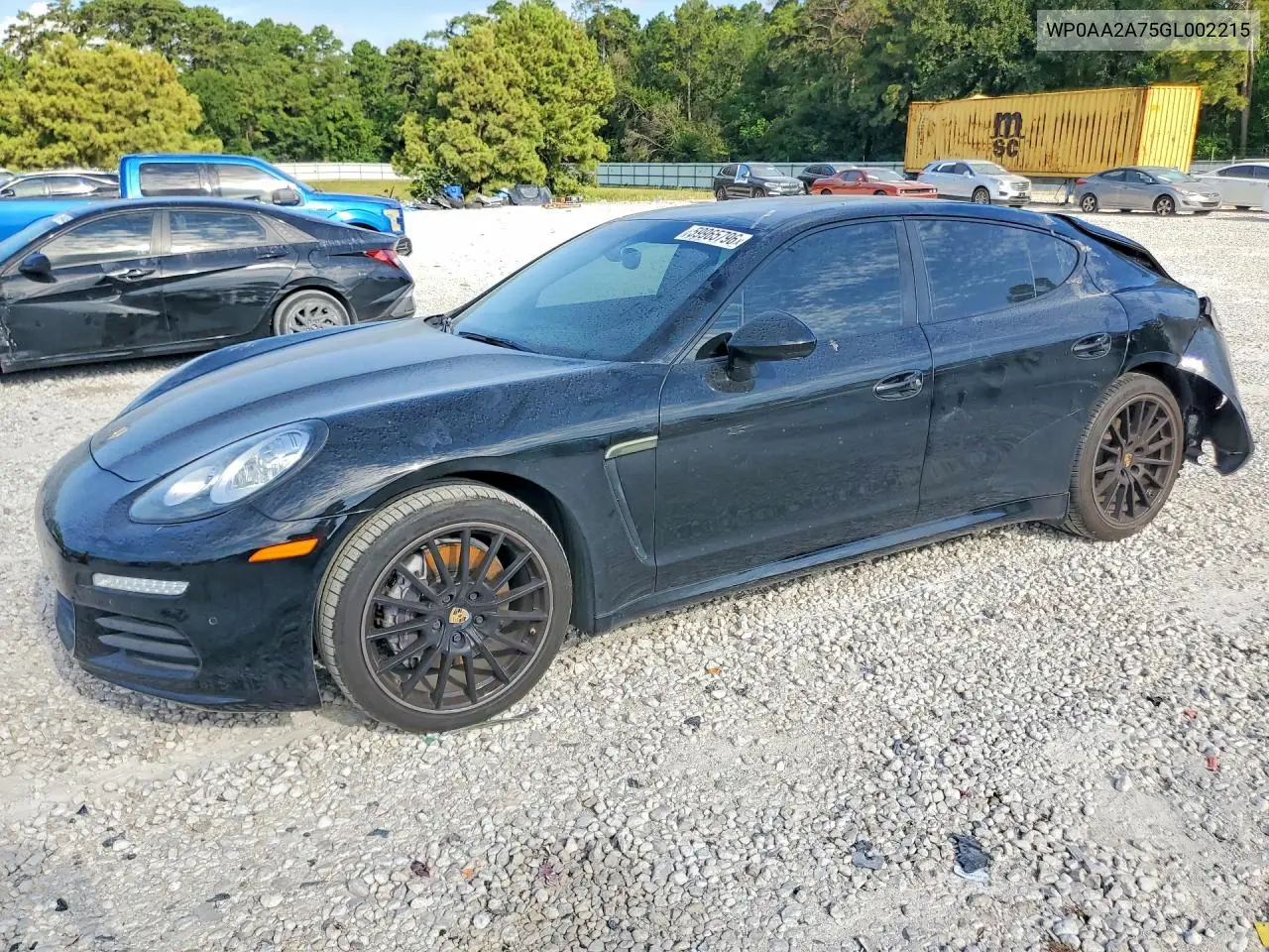 2016 Porsche Panamera 2 VIN: WP0AA2A75GL002215 Lot: 60877986