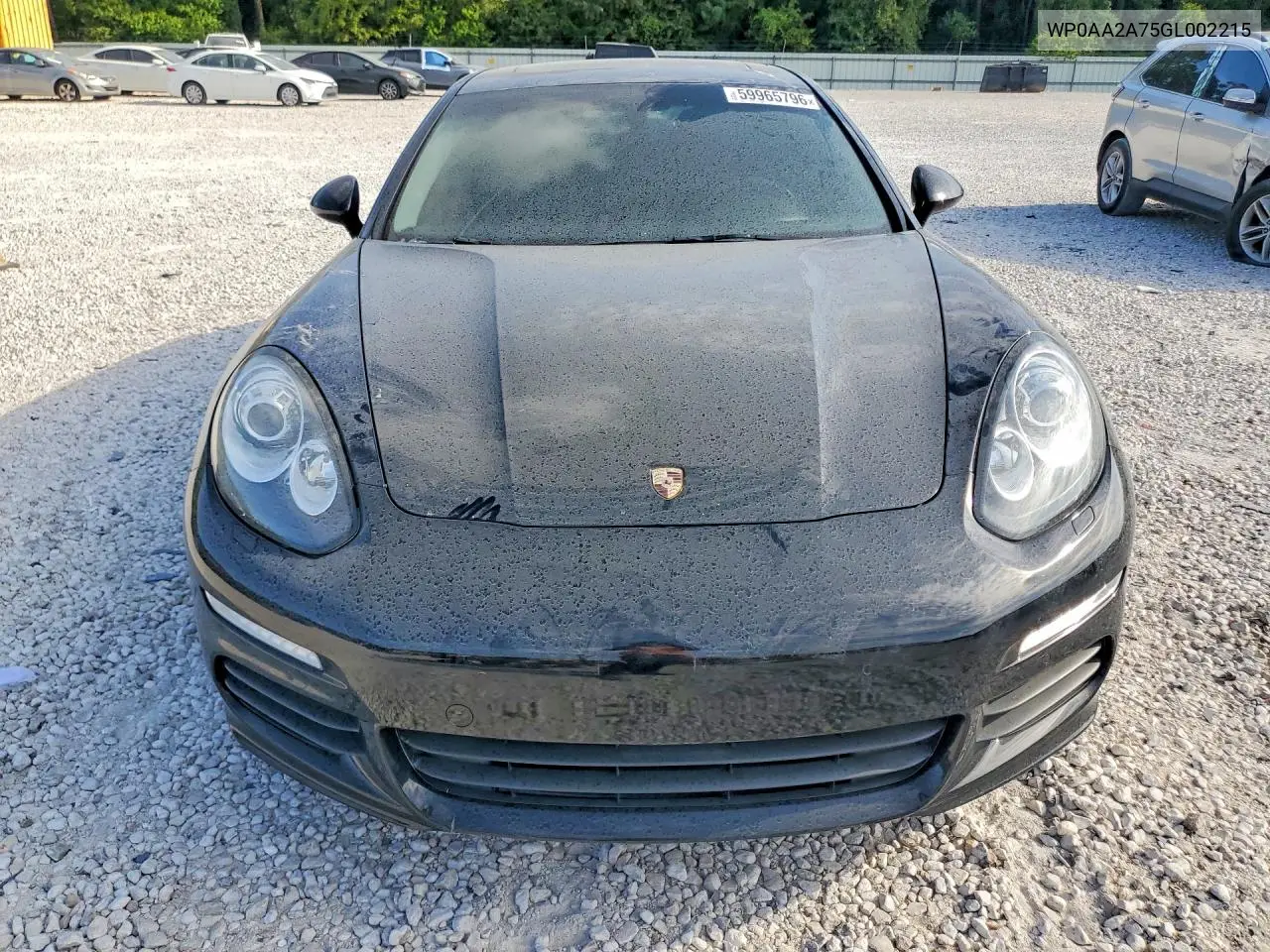 2016 Porsche Panamera 2 VIN: WP0AA2A75GL002215 Lot: 60877986