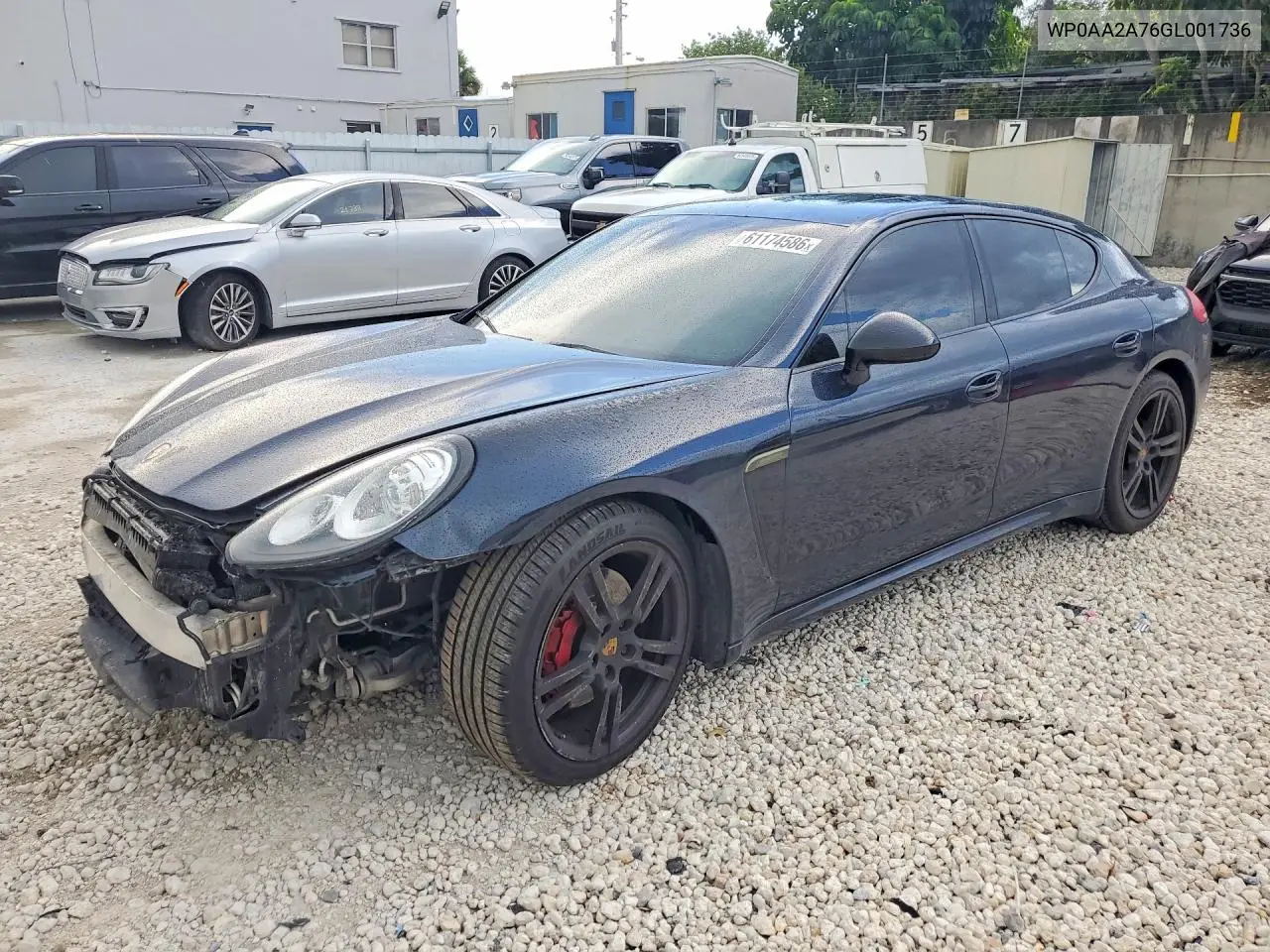 2016 Porsche Panamera 2 VIN: WP0AA2A76GL001736 Lot: 61174586