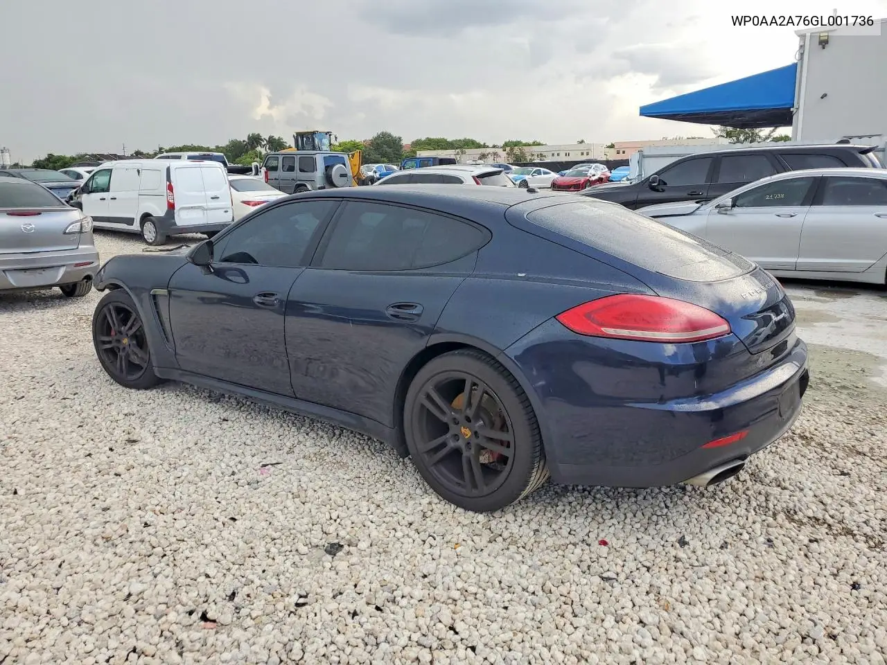 2016 Porsche Panamera 2 VIN: WP0AA2A76GL001736 Lot: 61174586
