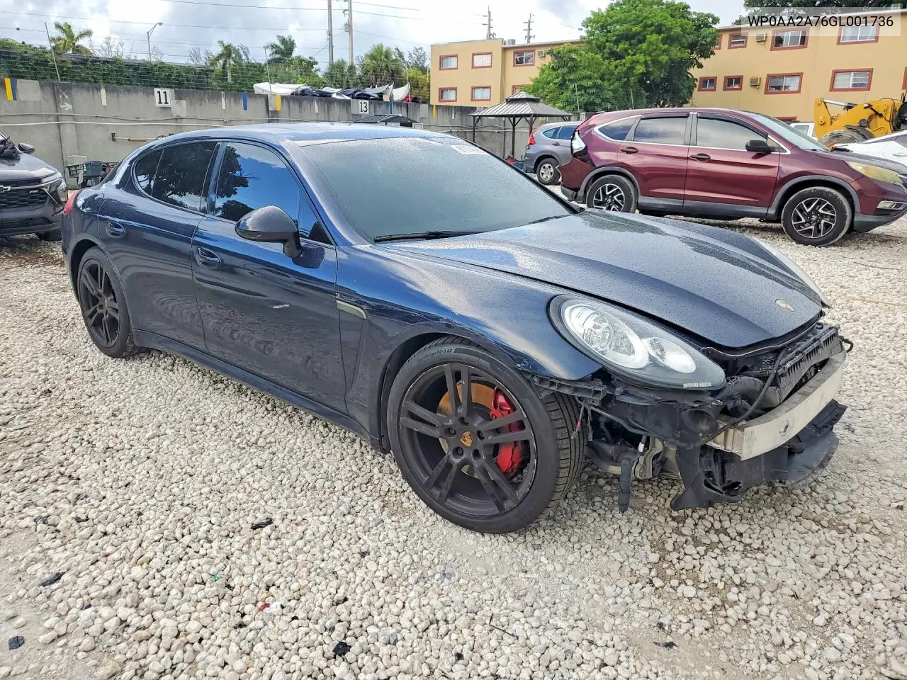 2016 Porsche Panamera 2 VIN: WP0AA2A76GL001736 Lot: 61174586