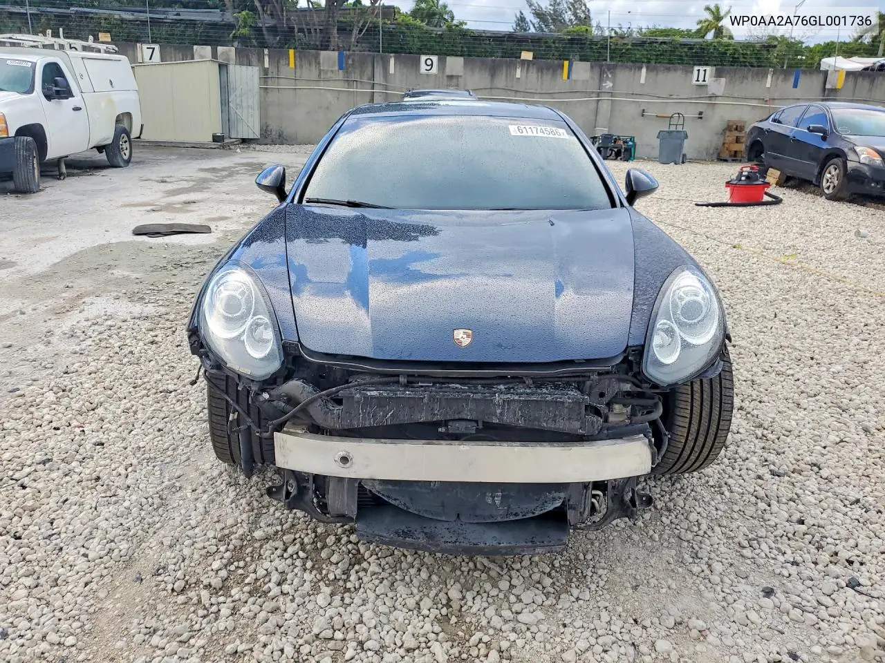 2016 Porsche Panamera 2 VIN: WP0AA2A76GL001736 Lot: 61174586