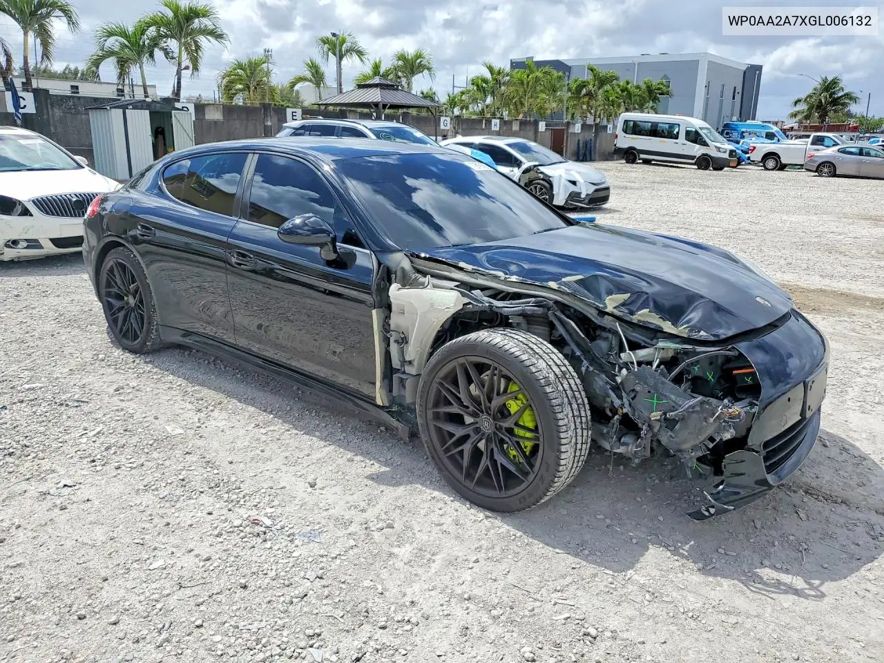 2016 Porsche Panamera 2 VIN: WP0AA2A7XGL006132 Lot: 79911655