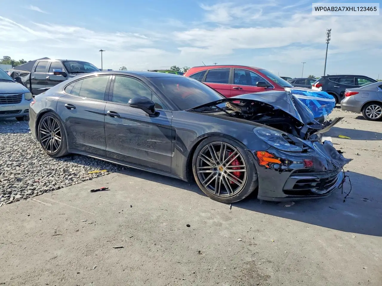 2017 Porsche Panamera 4S VIN: WP0AB2A7XHL123465 Lot: 49958116