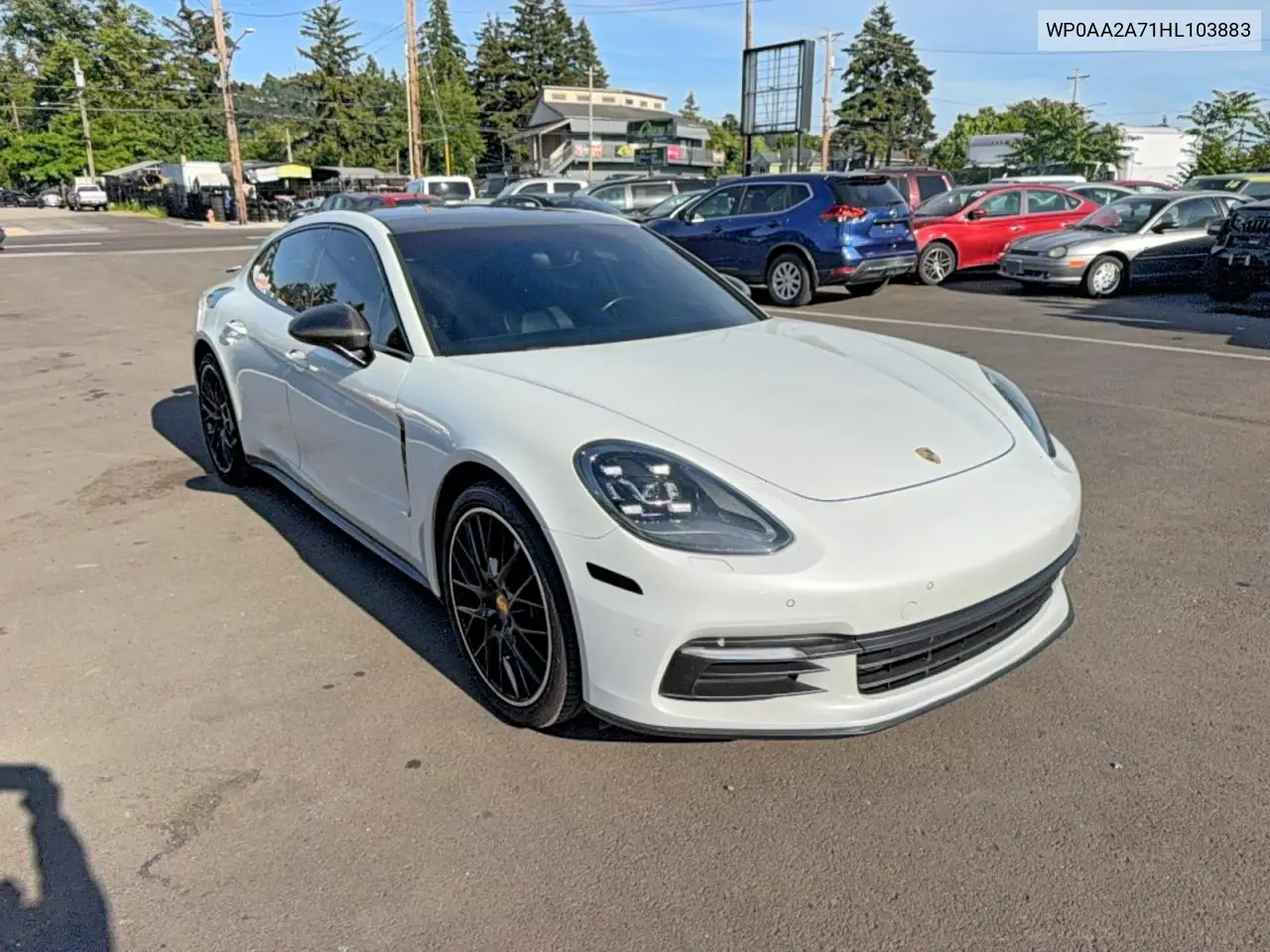 2017 Porsche Panamera 4 VIN: WP0AA2A71HL103883 Lot: 54730486