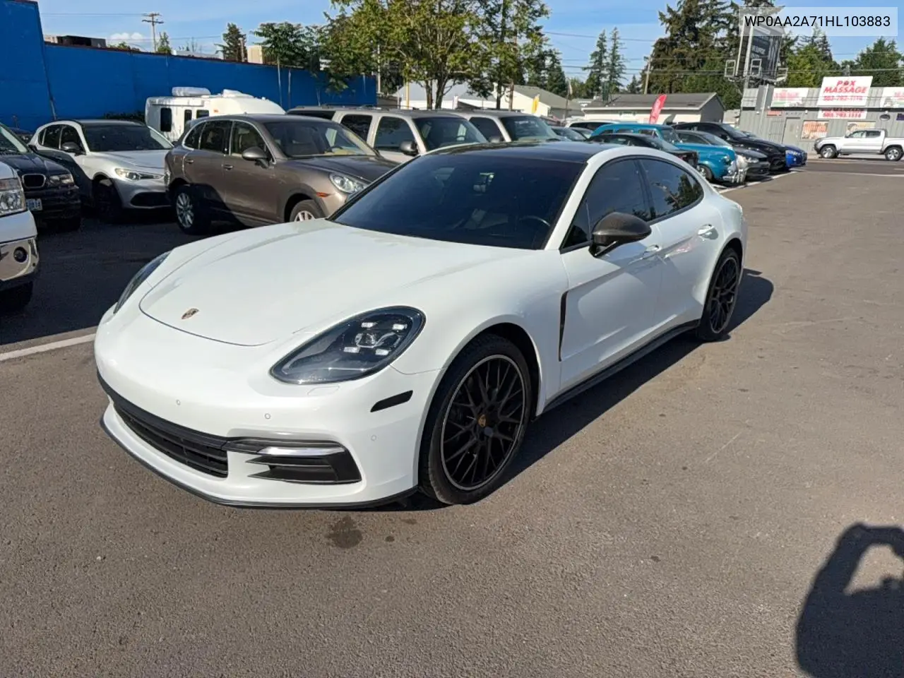 2017 Porsche Panamera 4 VIN: WP0AA2A71HL103883 Lot: 54730486
