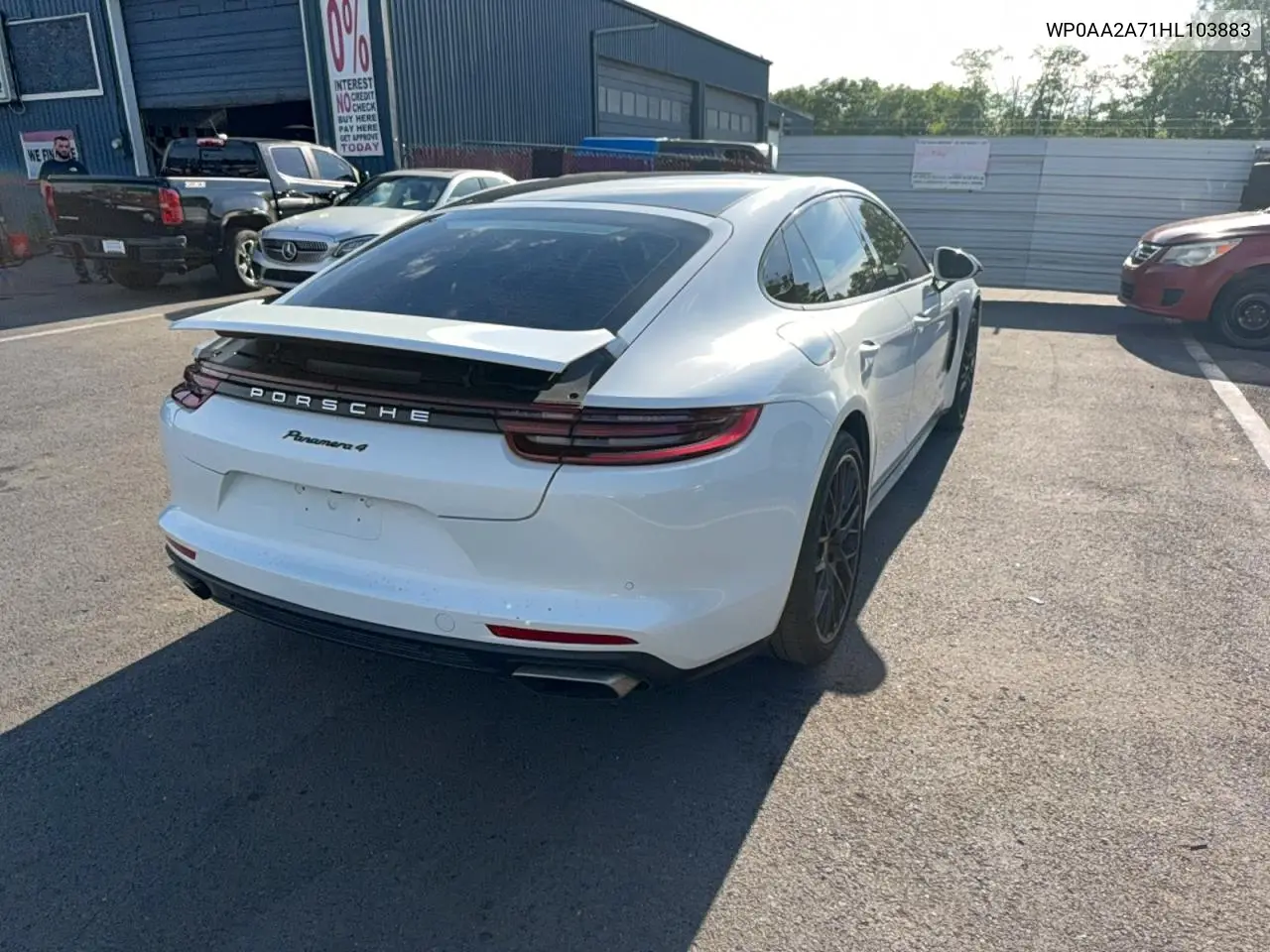 2017 Porsche Panamera 4 VIN: WP0AA2A71HL103883 Lot: 54730486