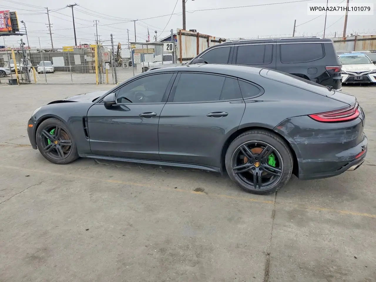 2017 Porsche Panamera 2 VIN: WP0AA2A71HL101079 Lot: 58956326