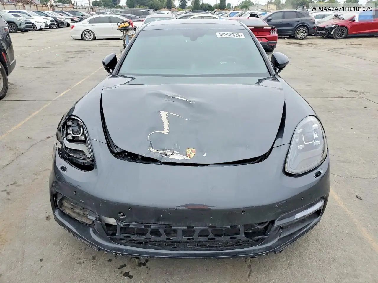 2017 Porsche Panamera 2 VIN: WP0AA2A71HL101079 Lot: 58956326