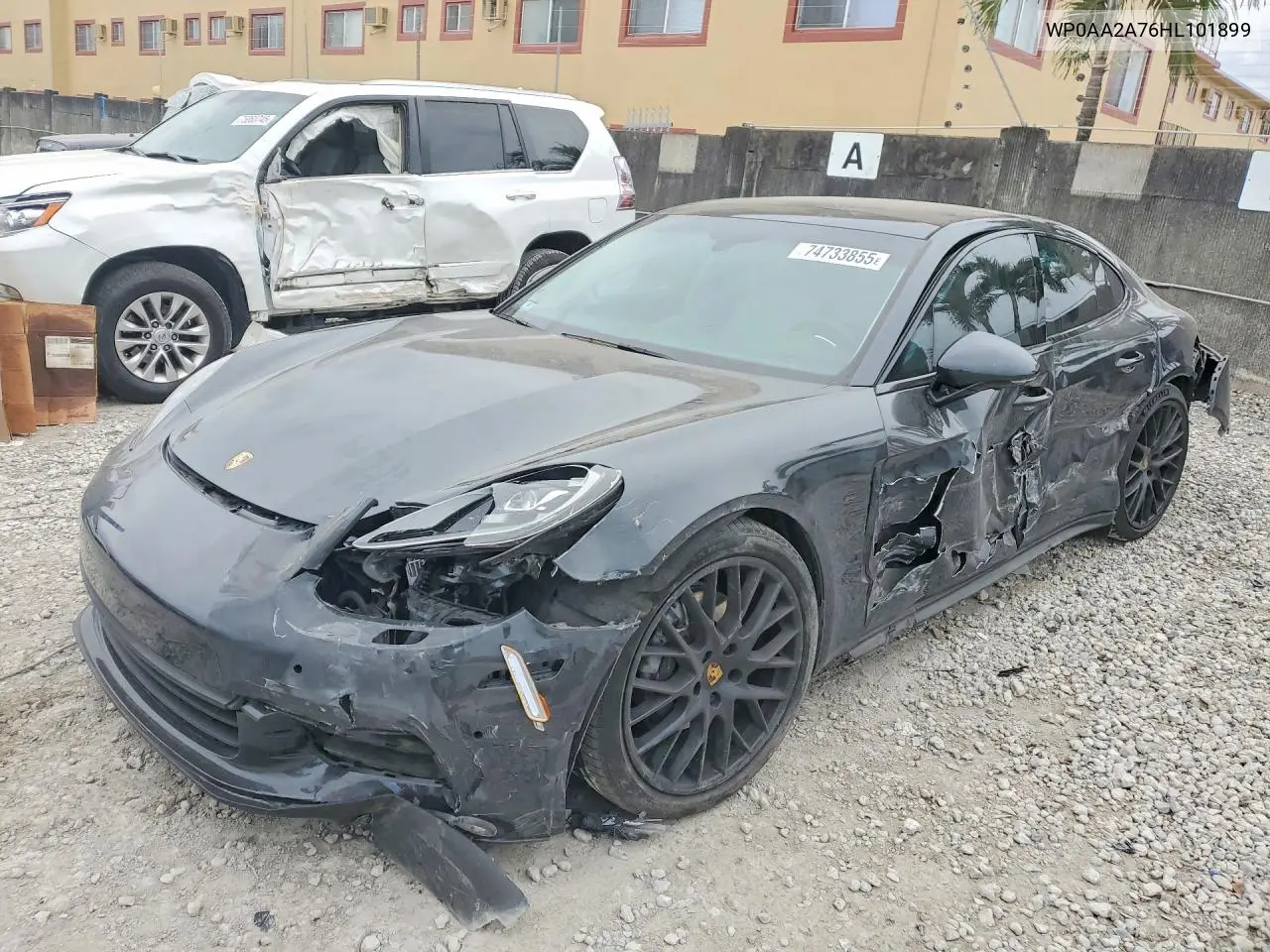 2017 Porsche Panamera 2 VIN: WP0AA2A76HL101899 Lot: 74733855