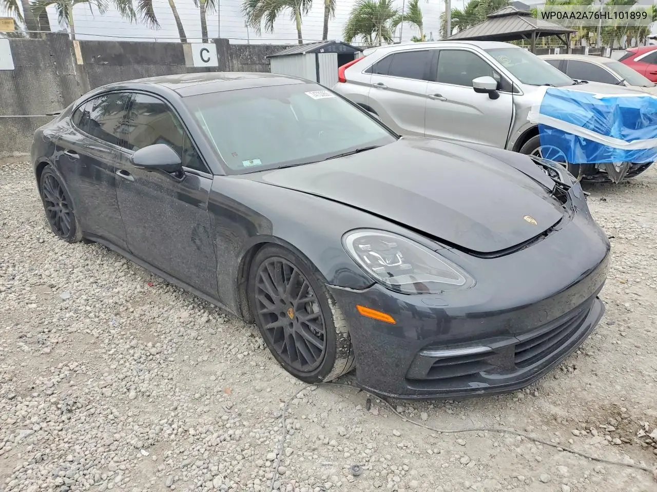 2017 Porsche Panamera 2 VIN: WP0AA2A76HL101899 Lot: 74733855