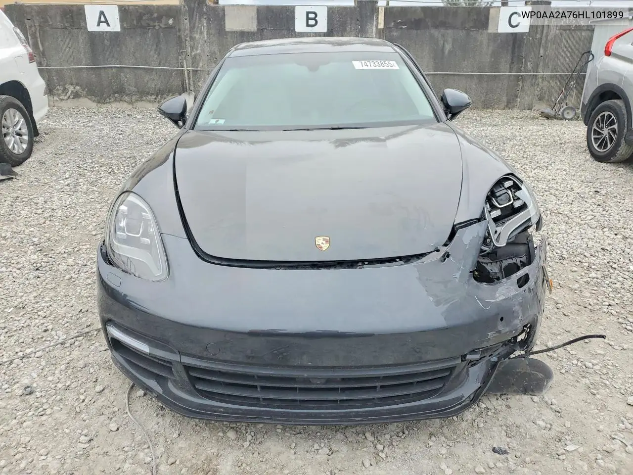 2017 Porsche Panamera 2 VIN: WP0AA2A76HL101899 Lot: 74733855