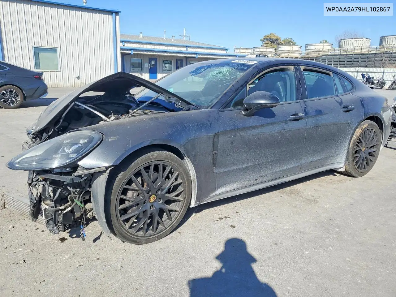 2017 Porsche Panamera VIN: WP0AA2A79HL102867 Lot: 79560855