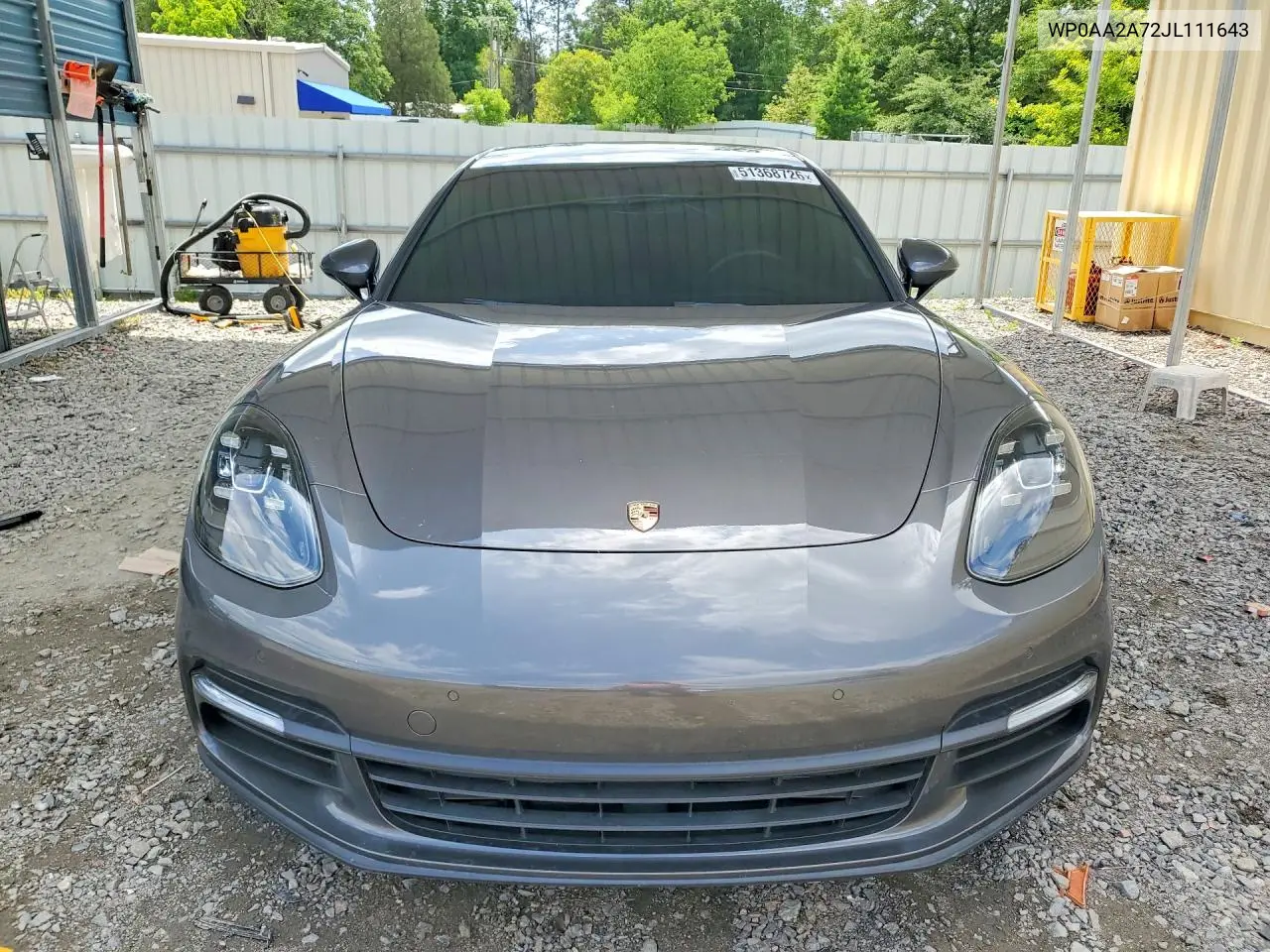 2018 Porsche Panamera 4 VIN: WP0AA2A72JL111643 Lot: 51368726