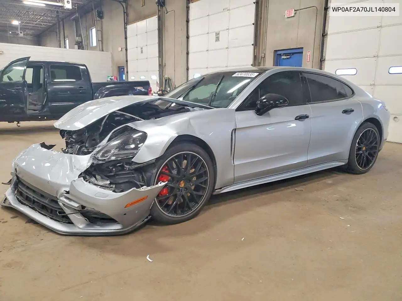 2018 Porsche Panamera Turbo VIN: WP0AF2A70JL140804 Lot: 52470836
