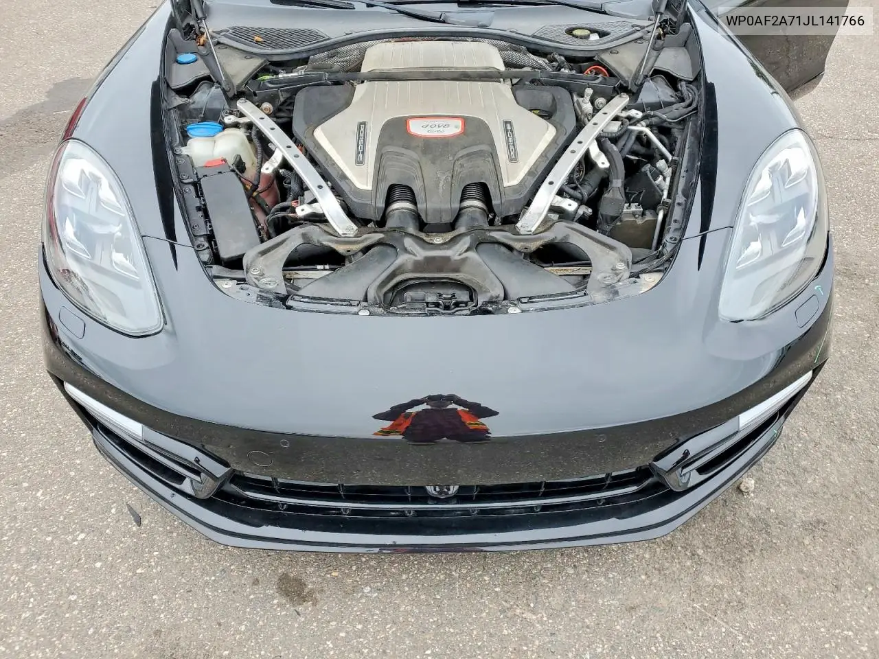 2018 Porsche Panamera Turbo VIN: WP0AF2A71JL141766 Lot: 53450446