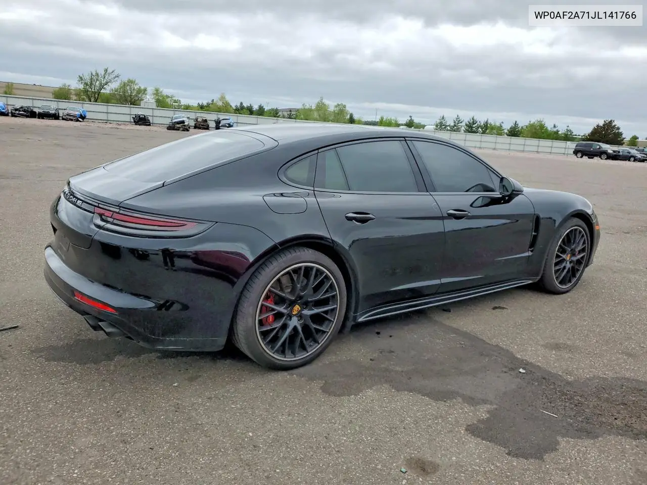 2018 Porsche Panamera Turbo VIN: WP0AF2A71JL141766 Lot: 53450446