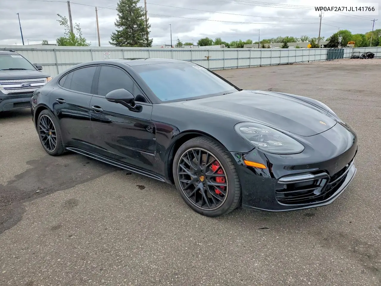 2018 Porsche Panamera Turbo VIN: WP0AF2A71JL141766 Lot: 53450446