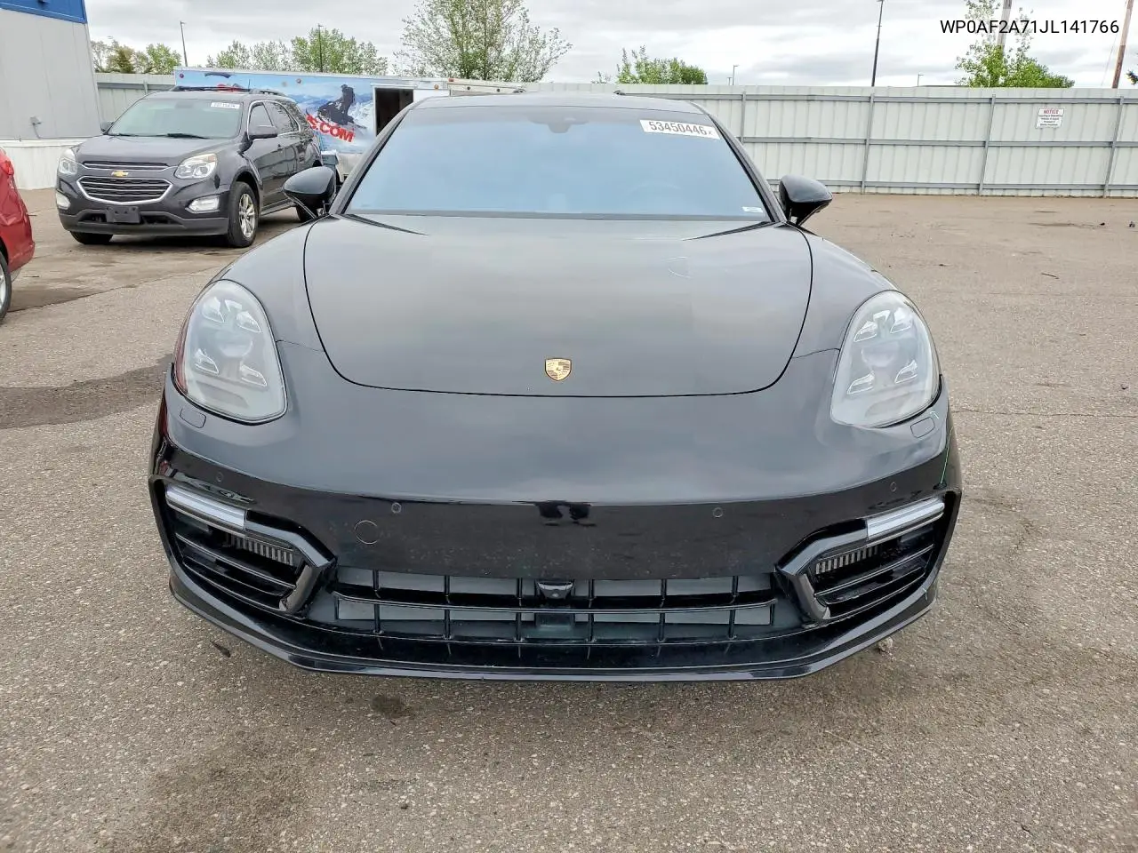 2018 Porsche Panamera Turbo VIN: WP0AF2A71JL141766 Lot: 53450446