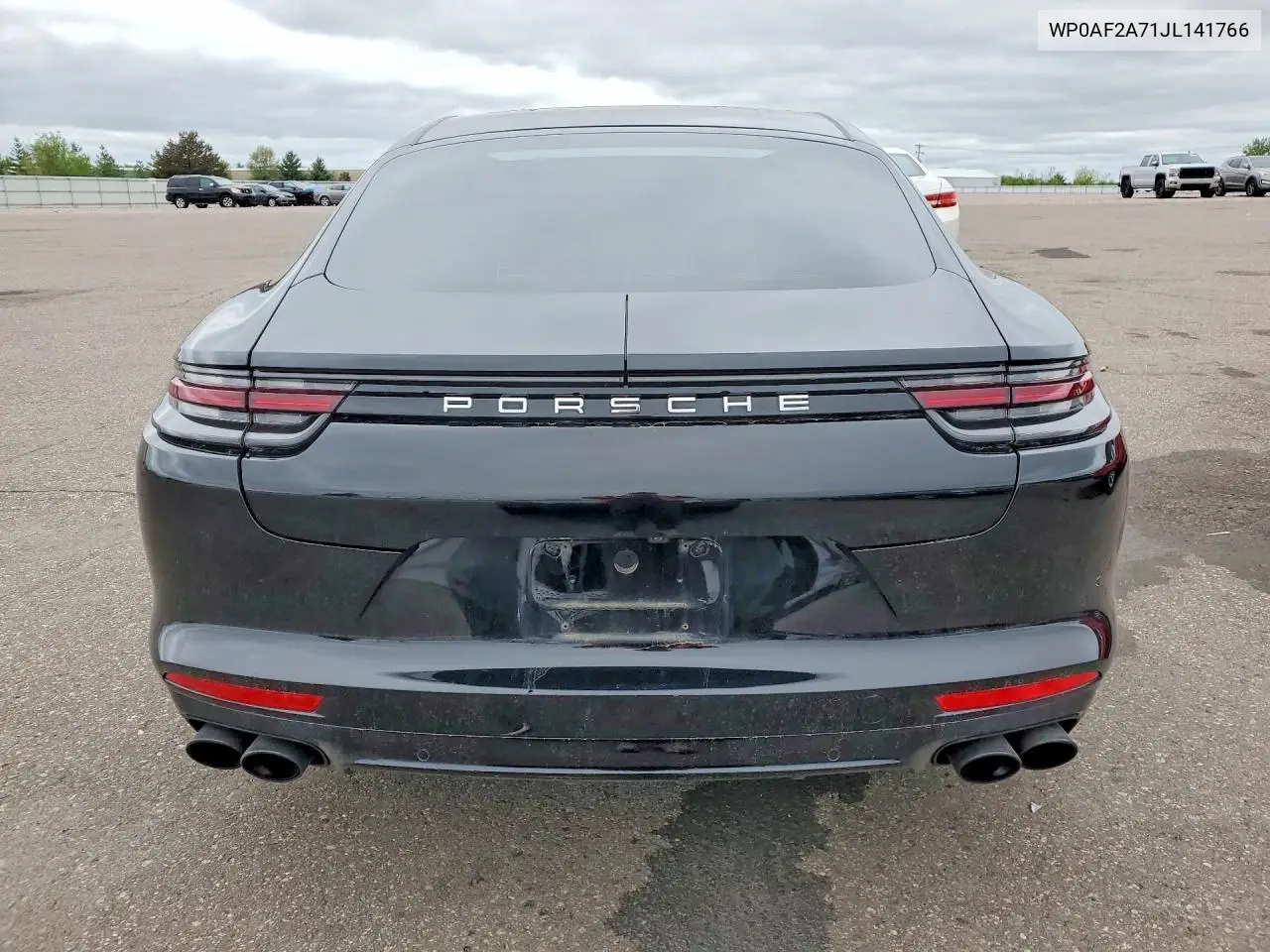 2018 Porsche Panamera Turbo VIN: WP0AF2A71JL141766 Lot: 53450446